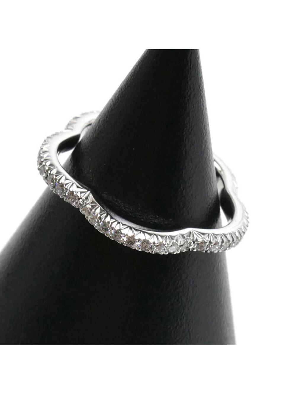 Chanel Ring 18K White Gold With Diamond #319201C19B - Picture 2 of 6